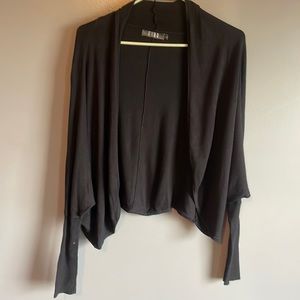 Women black cardigan size small